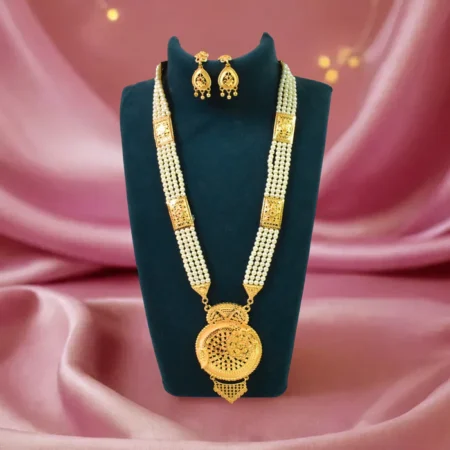 Moti Pearl Necklace Set